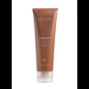 1 NEW-NuSkin InstaGlow $25
Retails:$33 Visible tan within 30 minutes